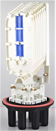 Cierre grande de la fibra óptica de 8 puertos de las bandejas 7 para el cable de la fibra de la cinta