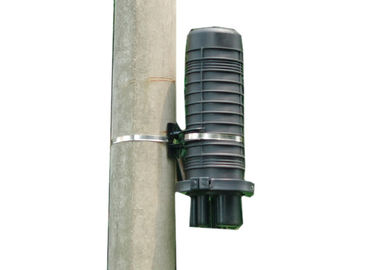 Negro del soporte del soporte de poste de la bóveda de los PP, soporte plástico redondo 130-150m m