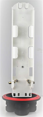 Cierre del empalme de la fibra óptica de la bóveda